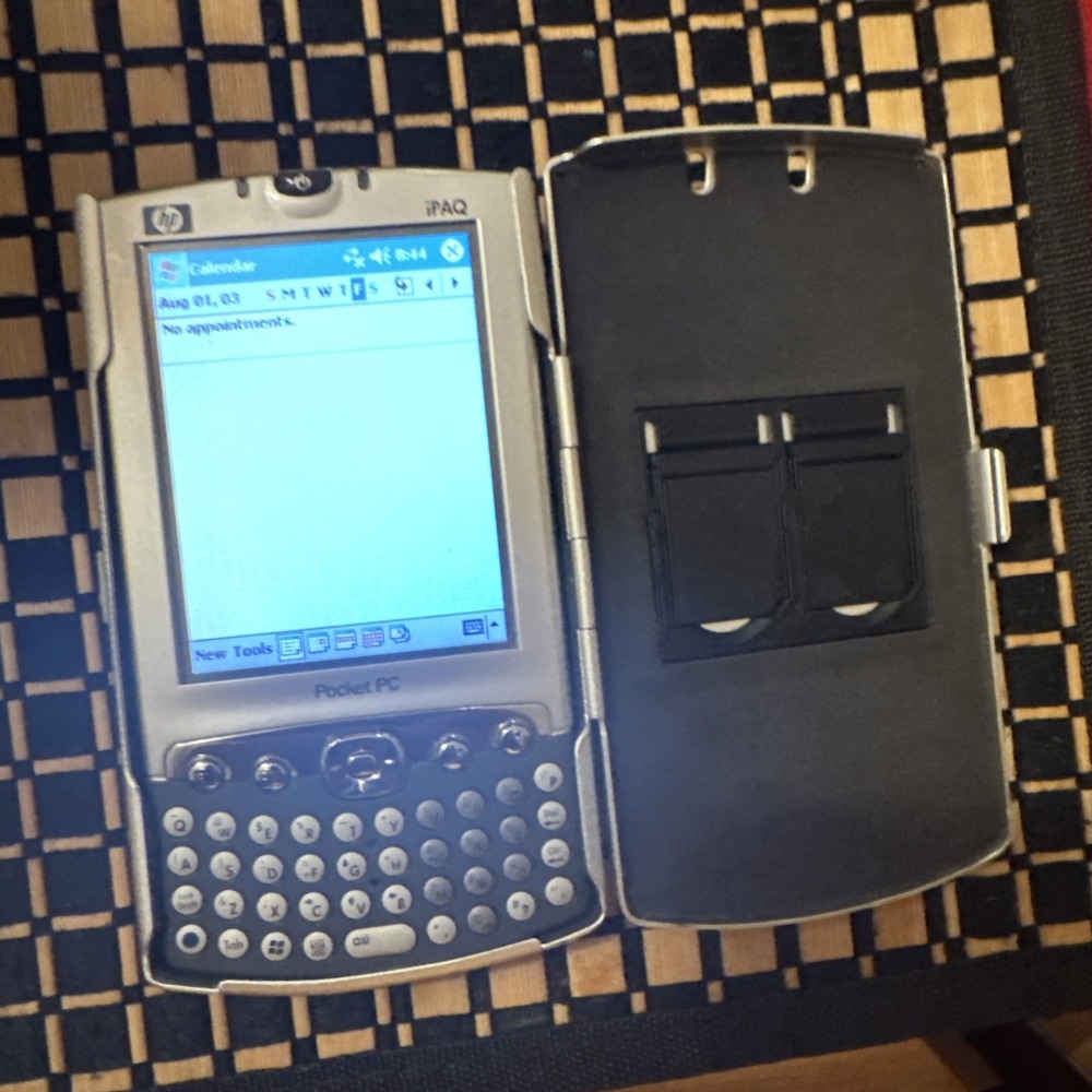💾 HP iPAQ H4355 Pocket PC – Windows Mobile 2003 – Tested – EX Cond- W/Pen,🔋